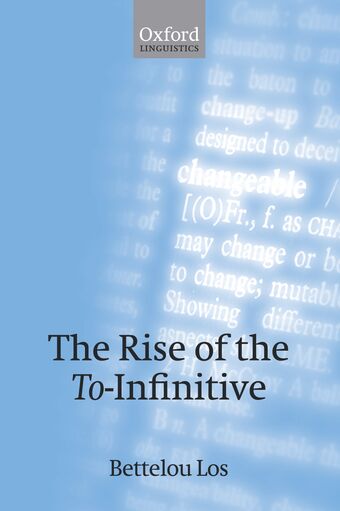 The Rise of the To-Infinitive book cover