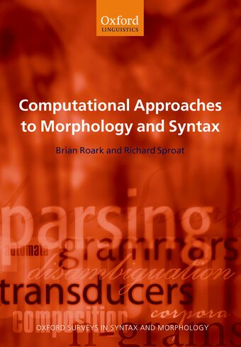 Computational Approaches to Morphology and Syntax book cover