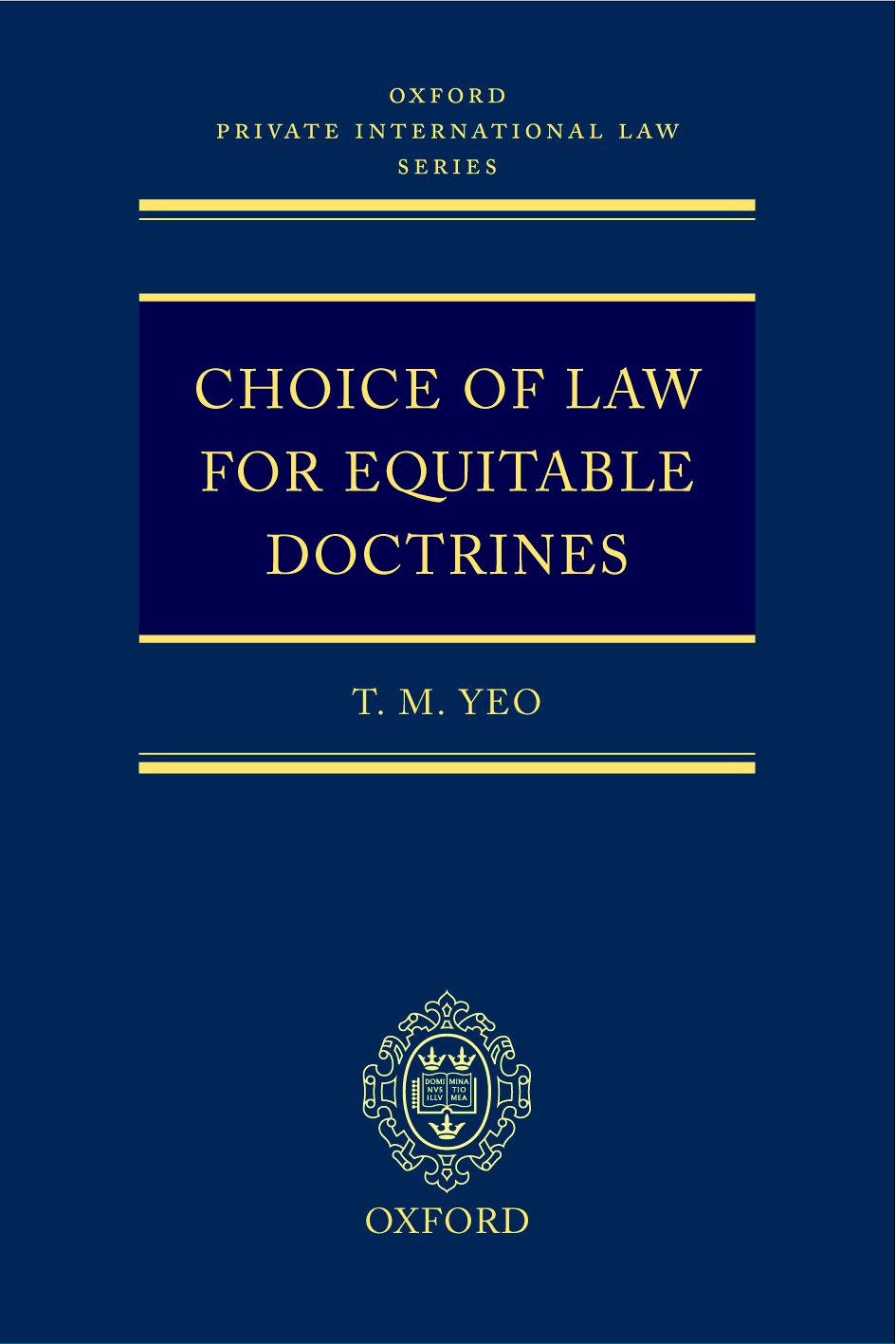 Choice of Law for Equitable Doctrines book cover
