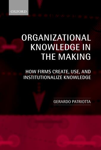 Organisational Knowledge in the Making book cover