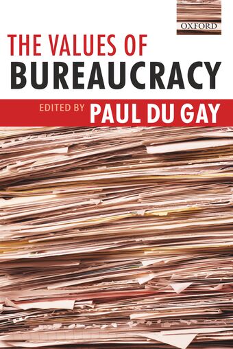 The Values of Bureaucracy book cover