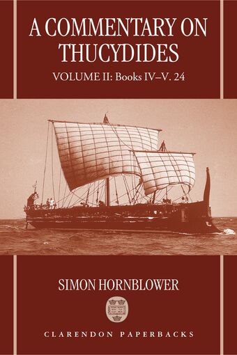 A Commentary on Thucydides: Volume II: Books IV-V. 24 book cover