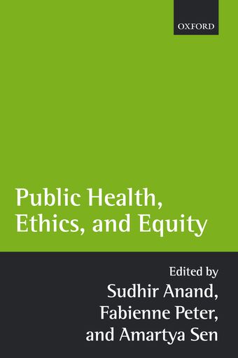 Public Health, Ethics, and Equity book cover