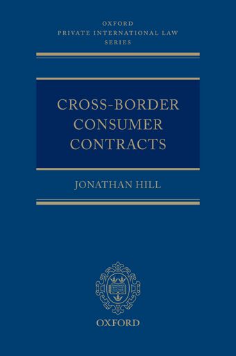 Cross-Border Consumer Contracts book cover