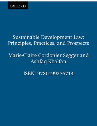 Sustainable Development Law book cover