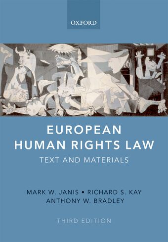 European Human Rights Law: Text And Materials book cover