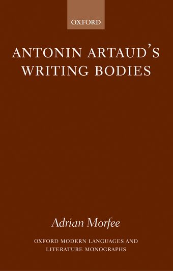 Antonin Artaud's Writing Bodies book cover