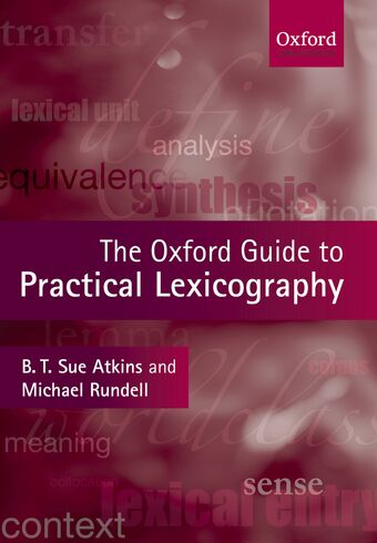 The Oxford Guide To Practical Lexicography book cover