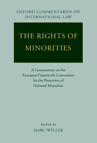 The Rights of Minorities book cover
