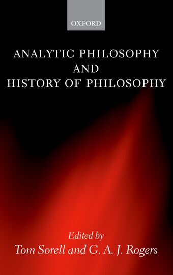 Analytic Philosophy and History of Philosophy book cover