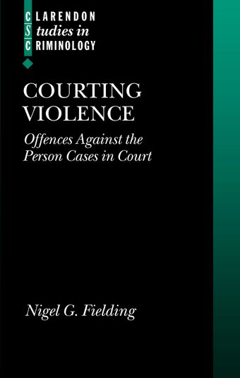 Courting Violence book cover