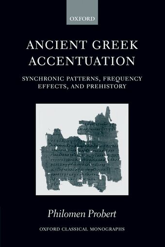 Ancient Greek Accentuation book cover