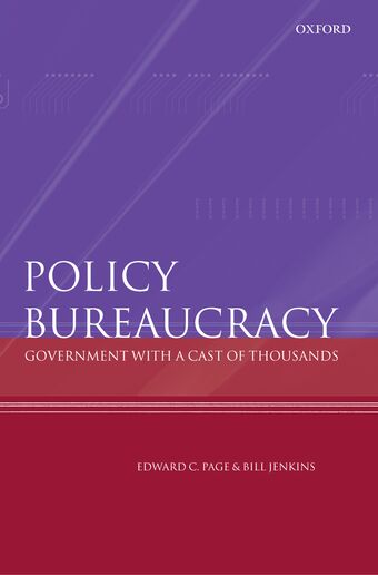 Policy Bureaucracy book cover