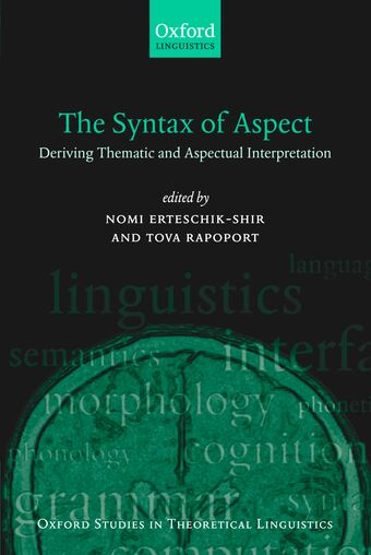The Syntax of Aspect book cover