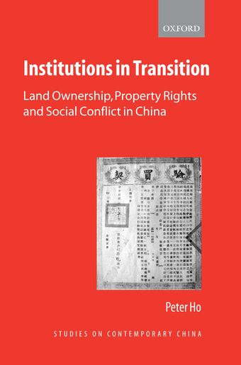 Institutions in Transition book cover