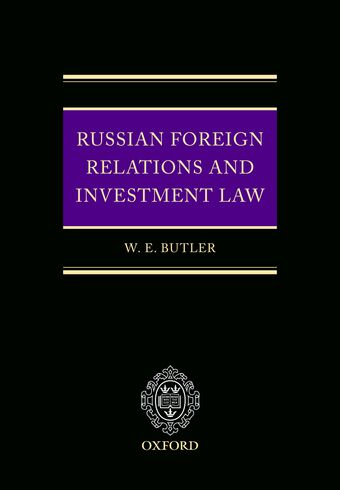 Russian Foreign Relations and Investment Law book cover