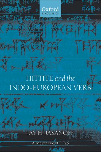 Hittite and the Indo-European Verb book cover