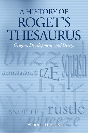 A History of Roget's Thesaurus book cover