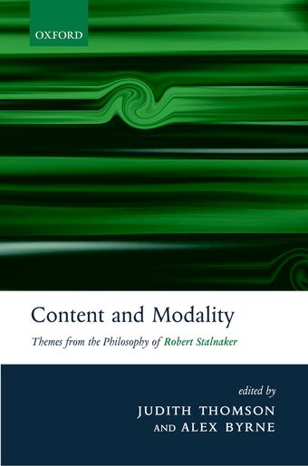 Content and Modality book cover