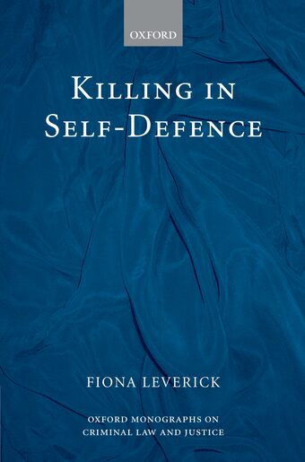Killing in Self-Defence book cover