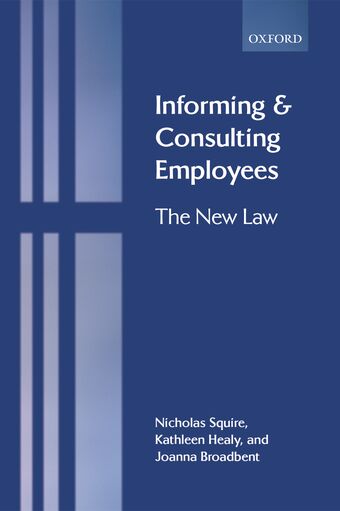 Informing and Consulting Employees book cover