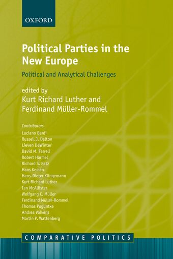 Political Parties in the New Europe book cover