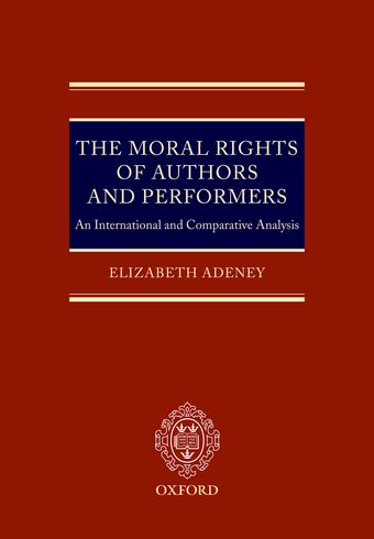 The Moral Rights of Authors book cover