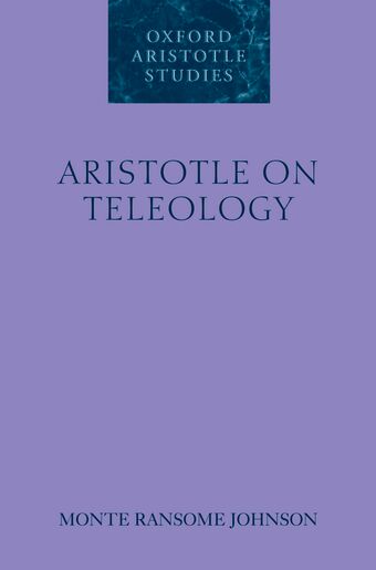 Aristotle on Teleology book cover