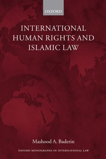 International Human Rights and Islamic Law book cover