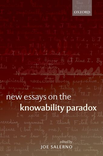 New Essays on the Knowability Paradox book cover