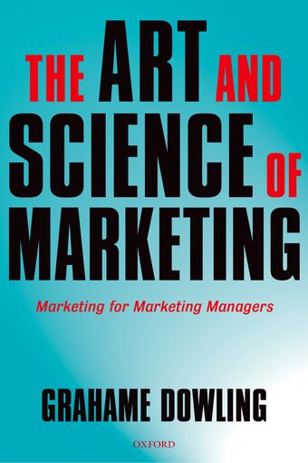 The Art and Science of Marketing book cover