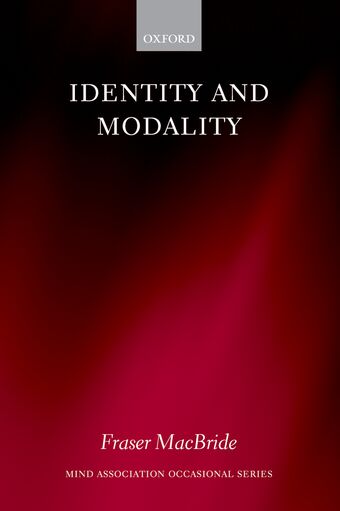 Identity and Modality book cover