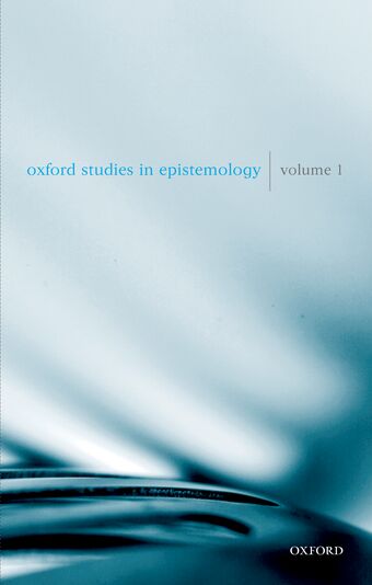 Oxford Studies in Epistemology book cover