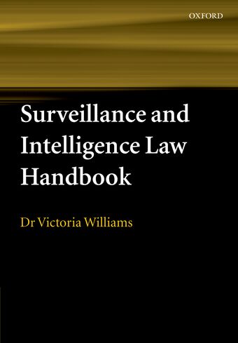 Surveillance and Intelligence Law Handbook book cover