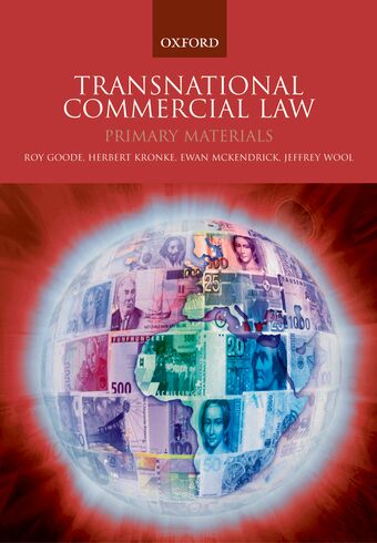 Transnational Commercial Law: Primary Materials book cover