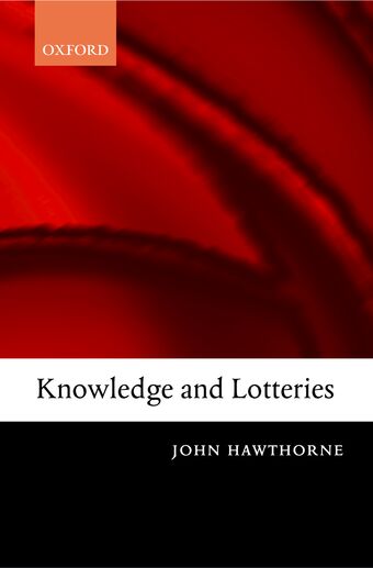 Knowledge and Lotteries book cover