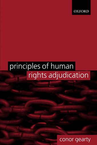 Principles of Human Rights Adjudication book cover