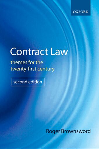Contract Law: Themes For The Twenty-First Century book cover