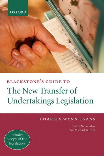 Blackstone's Guide to the New Transfer of Undertakings Legislation book cover