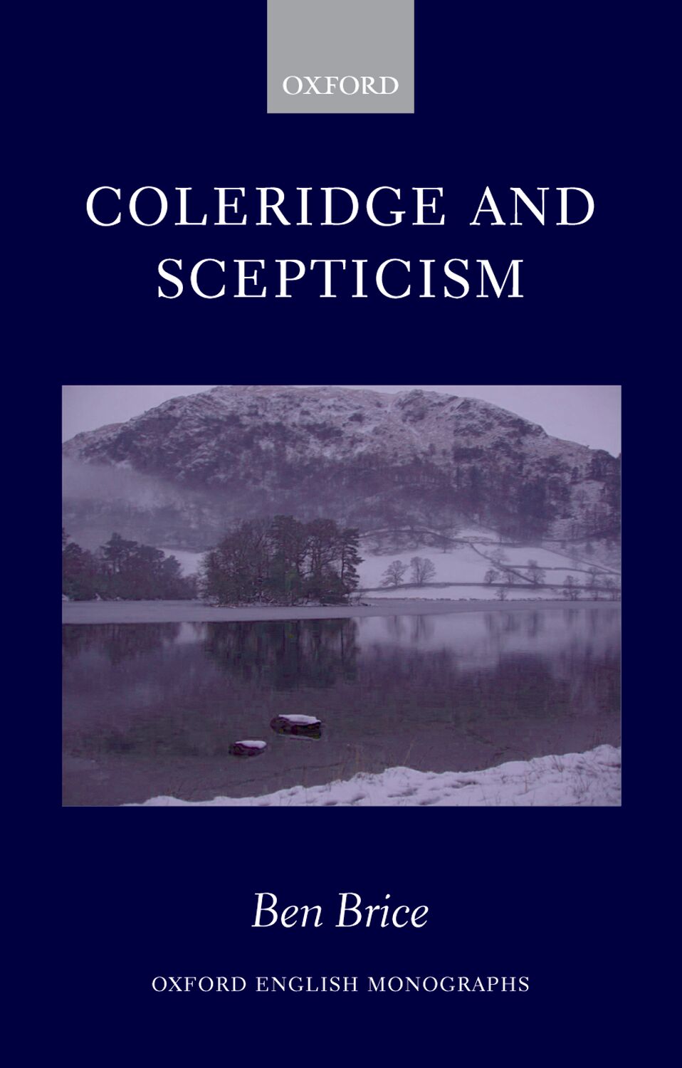 Coleridge and Scepticism book cover
