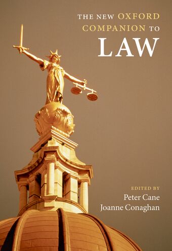 The New Oxford Companion to Law book cover