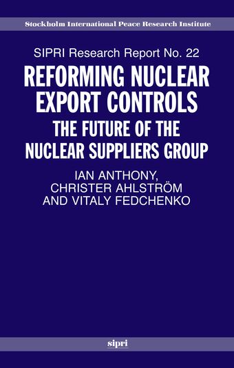 Reforming Nuclear Export Controls book cover