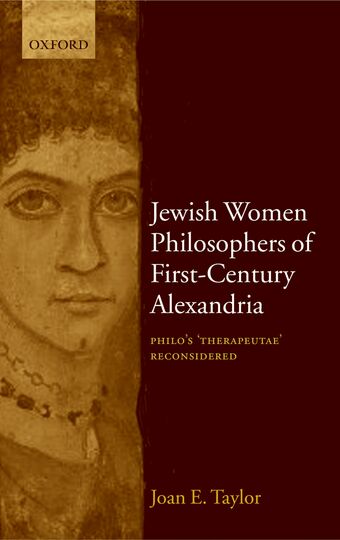 Jewish Women Philosophers of First-Century Alexandria book cover