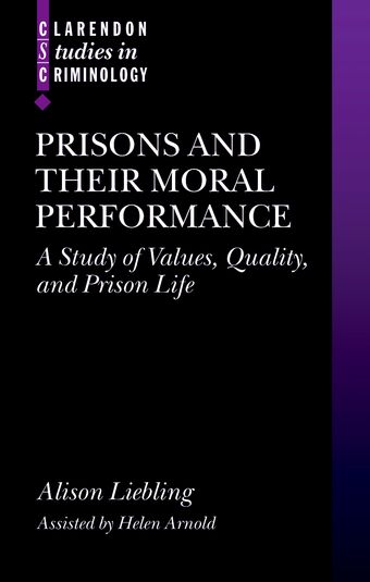 Prisons and Their Moral Performance book cover