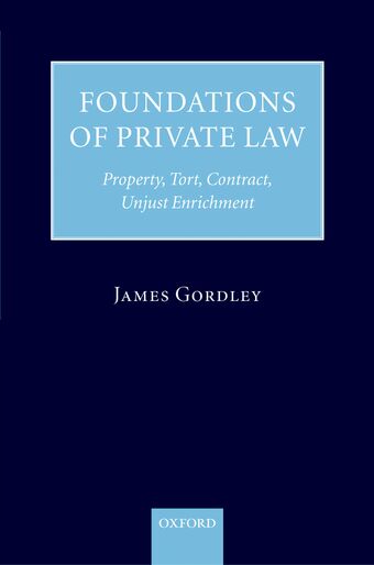Foundations of Private Law book cover