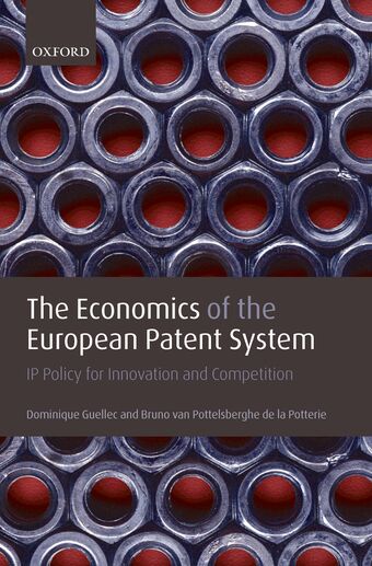 The Economics of the European Patent System book cover