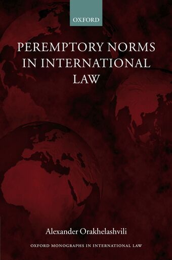 Peremptory Norms in International Law book cover