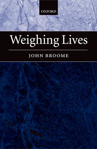Weighing Lives book cover