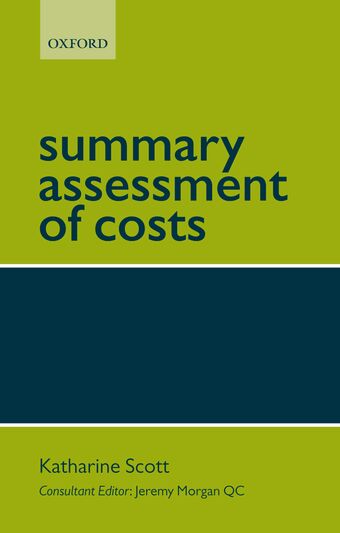 Summary Assessment of Costs book cover