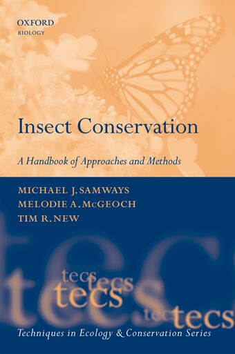 Insect Conservation A Handbook Of Approaches And Methods book cover